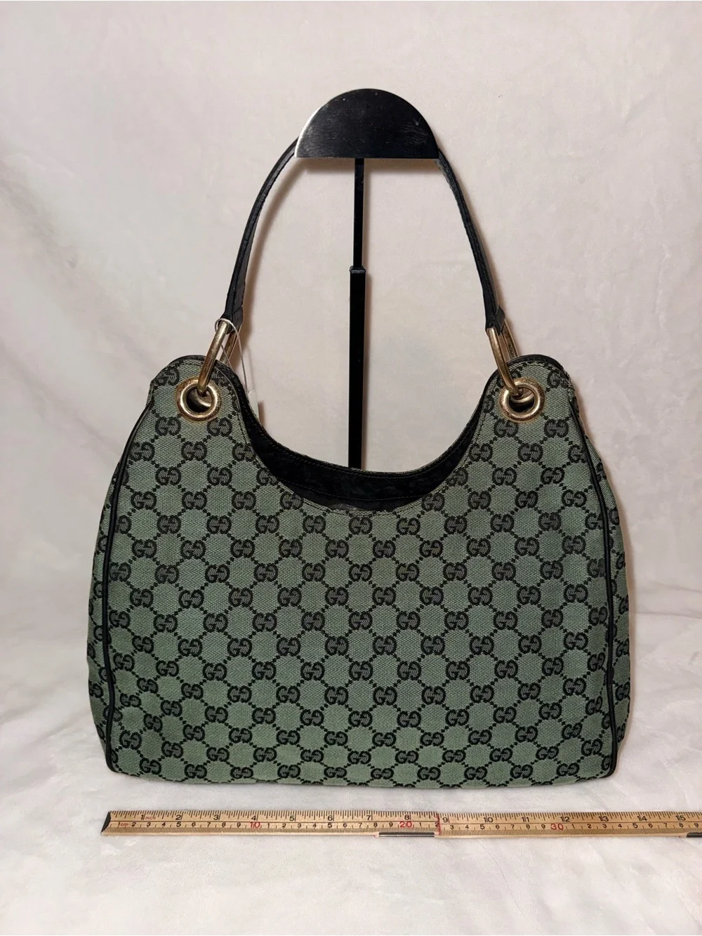 Gucci Canvas Colbert Hobo Bag